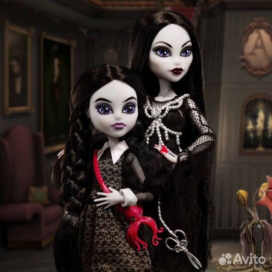 Куклы Monster High Skullector Addams Family