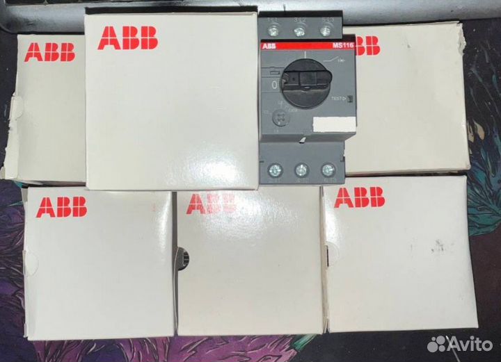 Автоматический выключатель abb ms116