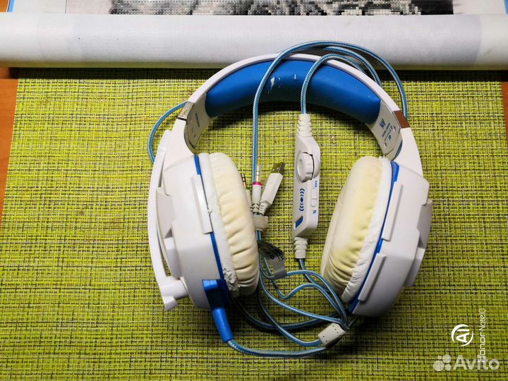 Игровые наушники с микрофоном