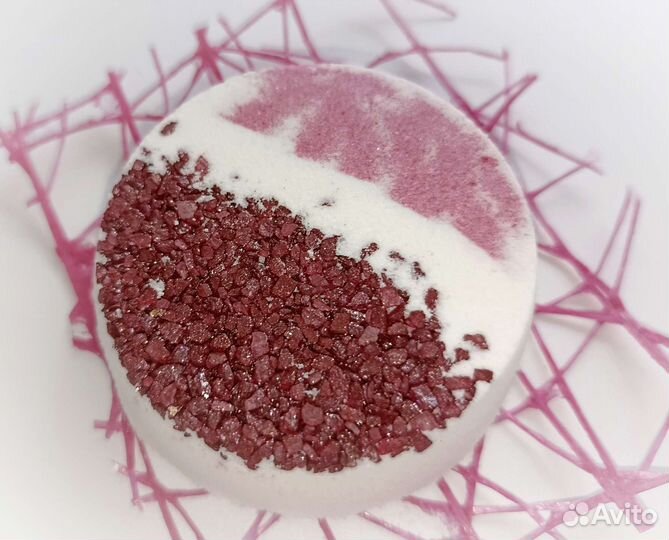 Набор бомбочек для ванны сочная вишня