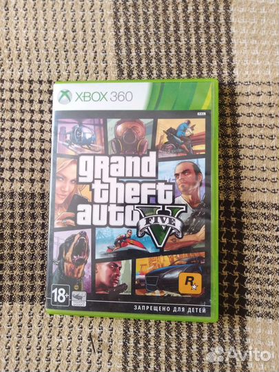Игра для приставки xbox 360 GTA V