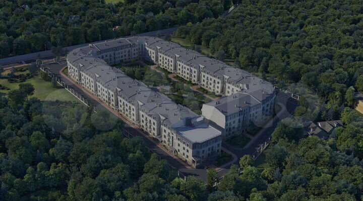 1-к. квартира, 51,4 м², 3/4 эт.