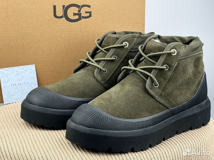 Ботинки UGG Neumel weather Hybrid оливковые