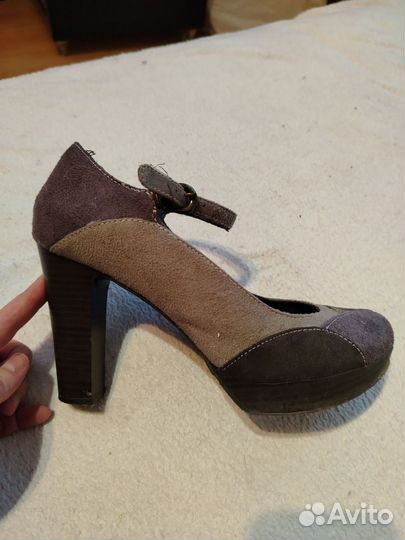 Босоножки туфли 38 натуральная кожа