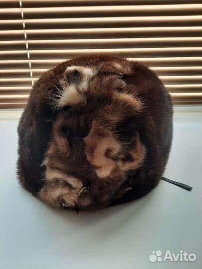 Шапка норковая женская бу