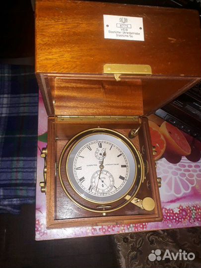 Морской хронометр,Германия GUB