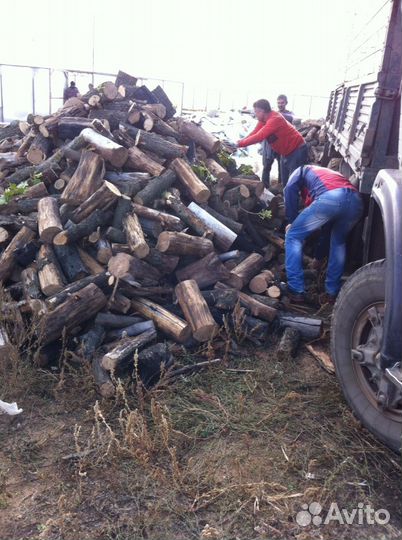 Дрова ясень пиленые