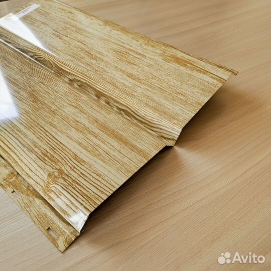 Металлический сайдинг евробрус дерево