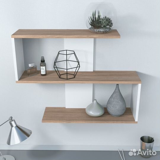 Полка Даминарт Настенная Прямая Змейка