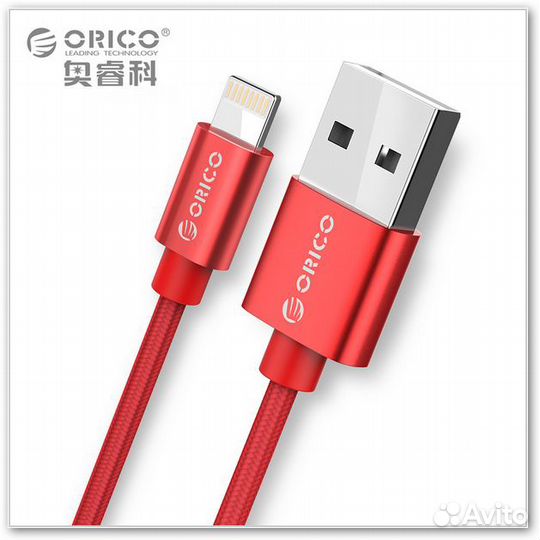 Orico LTF-10 Lightning USB-A Cable для iPhone