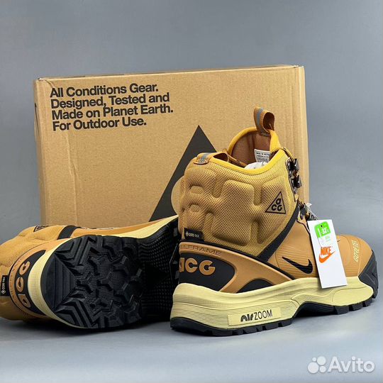 Ботинки Nike acg goretex с мехом