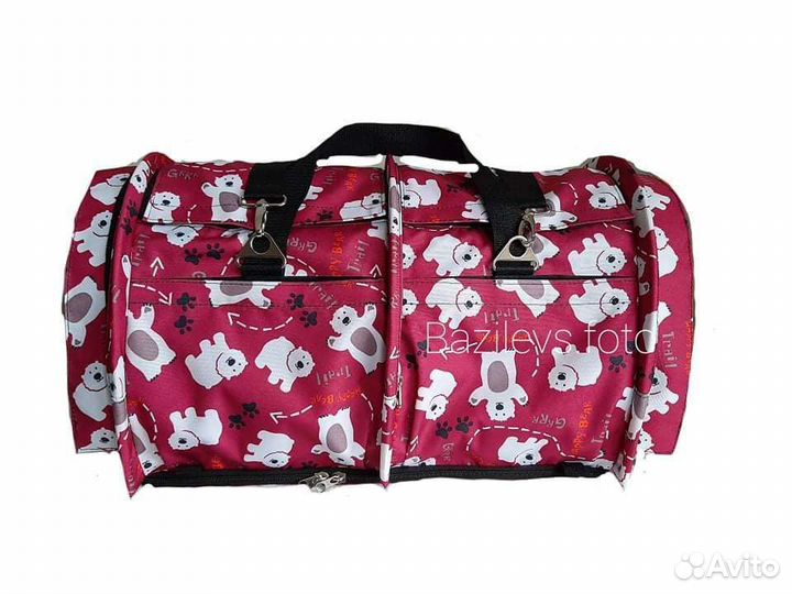 Новое Авиа переноска для 2 кошек с перегородкой