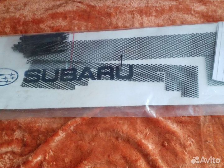Комплект защиты радиатора на субару форестер0