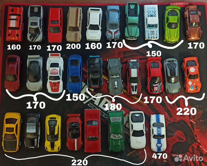 Hot Wheels машинки