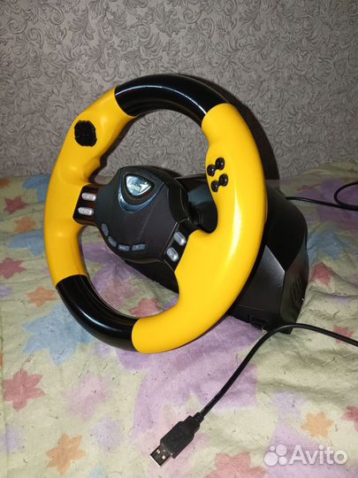 Игровой руль Genius Speed Wheel RV