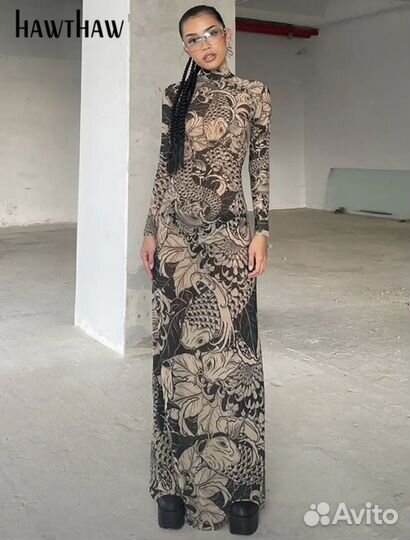 Платье сетка новое