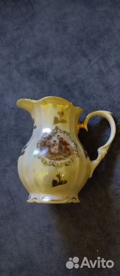 Соусник молочник от сервиза Мадонна Кахла ГДР