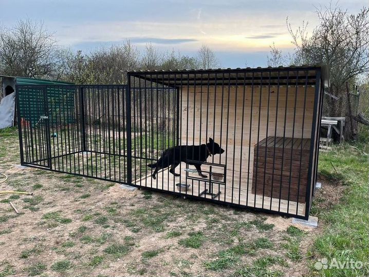 Вольер для собак в рассрочку