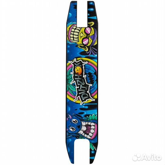 Самокат трюковой Dvizhok GT-300B голубой