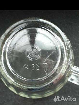 Кружки пивные СССР 1976г. Стопки Хрусталь 50г