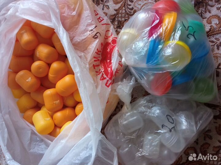 Капсулы от киндеров и не только