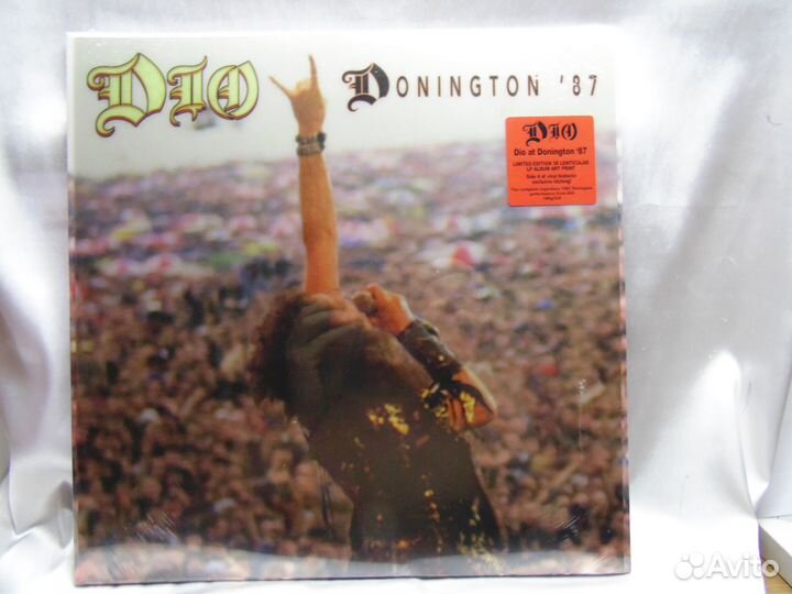 Dio – Donington '87 (2022) 2xLP. 3D. EU. Новый