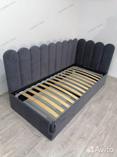 Детская кровать от 3 лет с бортиками