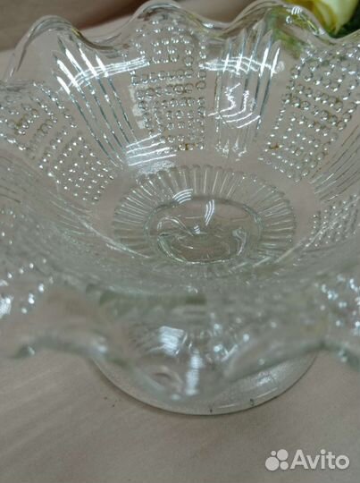 Старинная конфетница, розетка для варенья (сзр)