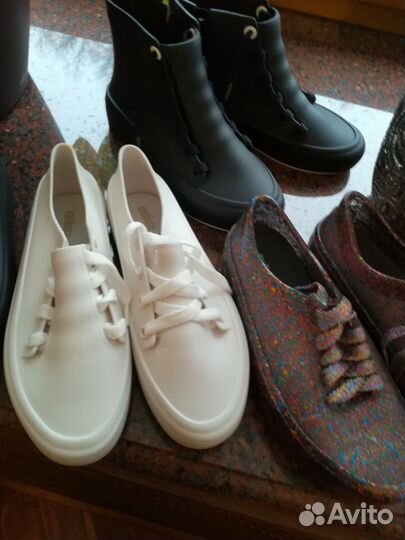 Резиновые ботинки сапожки 36