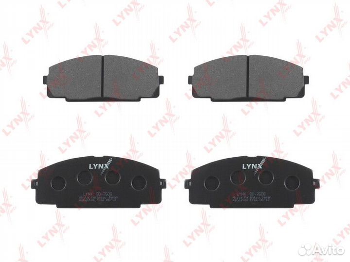 Колодки дисковые lynxauto BD-7508