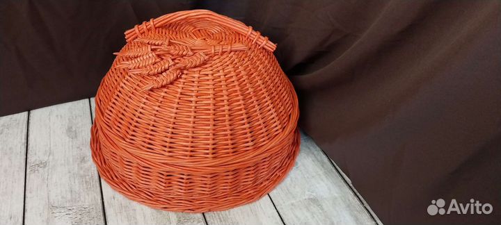 Хлебница плетеная