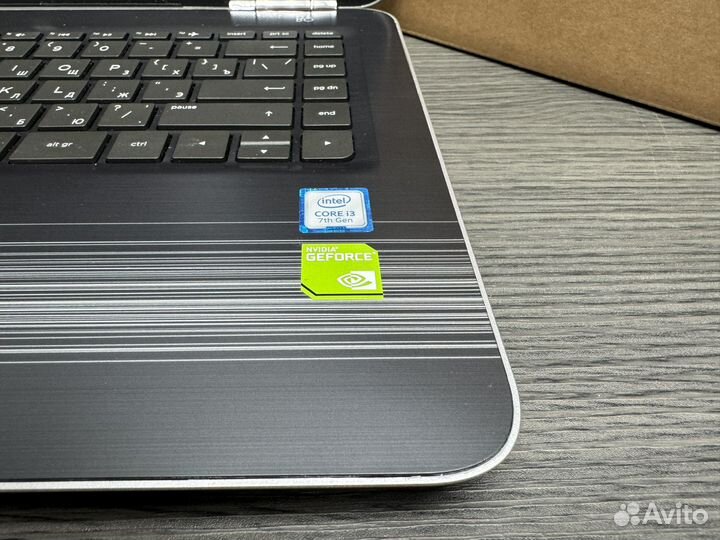 Мощный ультрабук HP core i3-7100 8Gb SSD 256 iPS