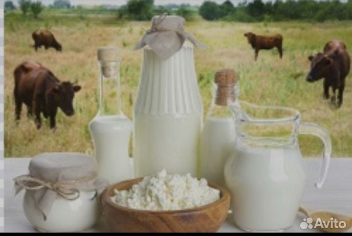 Козье и коровье молоко