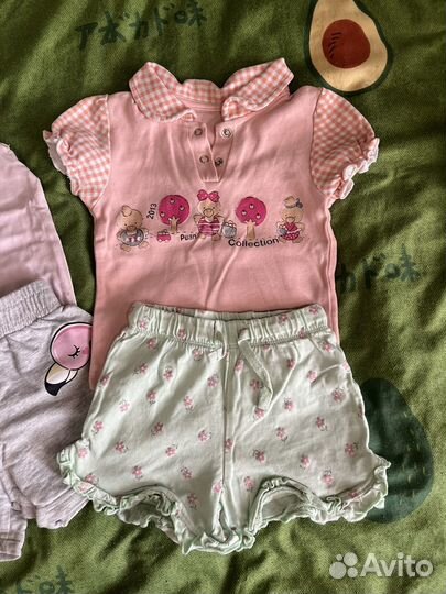 Вещи летние пекетом 80 размер