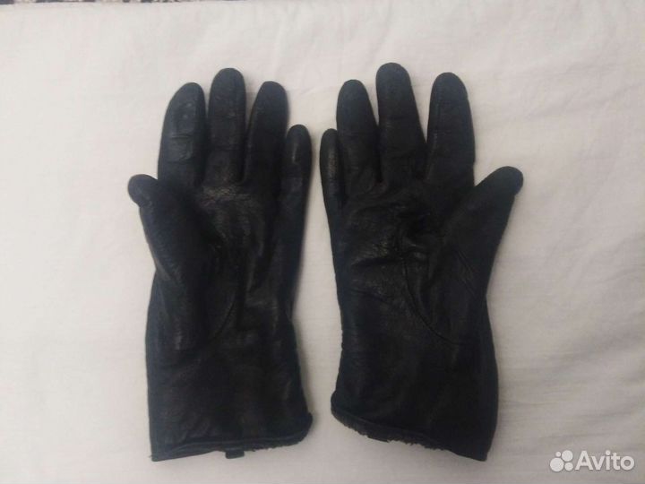 Перчатки женские кожаные 7 размер