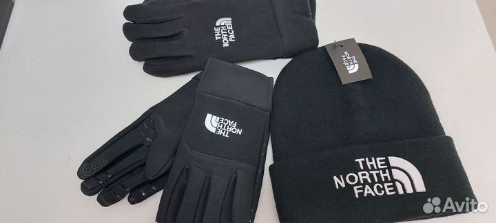 Комплект шапка и перчатки The North Face 1299