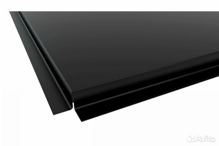 Потолок кассетный 600х600 черный Tegular