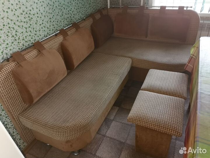Кухонный мягкий уголок бу