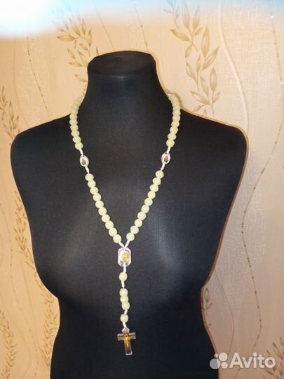 Бусы - четки, светятся в темноте