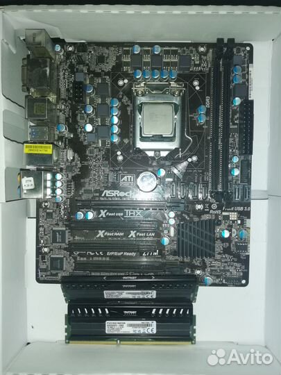 Игровой комплект I7 2600k + 16GB DDR3 LGA 1155