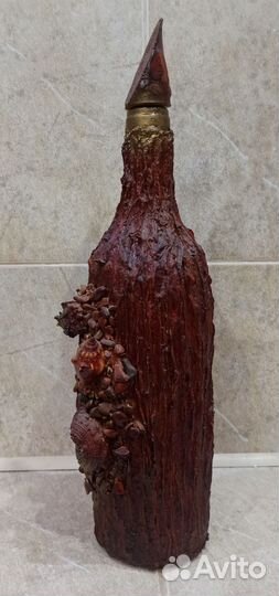 Бутылка сувенирная из под вина