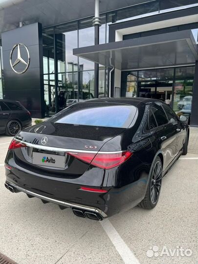 Mercedes-Benz S-класс AMG 4.0 AT, 2023, 10 км