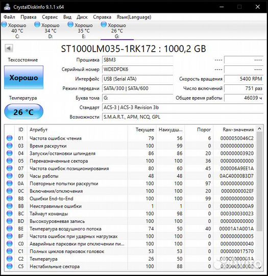 Внешний жесткий диск Transcend Storejet 1tb