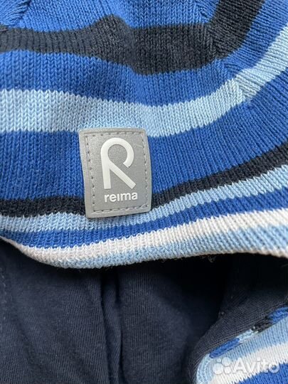 Шапка шлем reima на мальчика р.52 (хлопок)