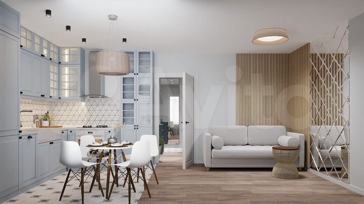 2-к. квартира, 62,7 м², 20/22 эт.