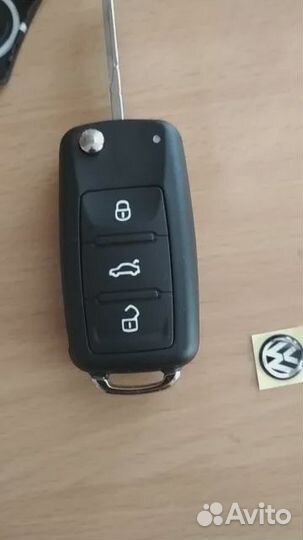Выкидной ключ VW Polo Passat Skoda Seat Volkswagen
