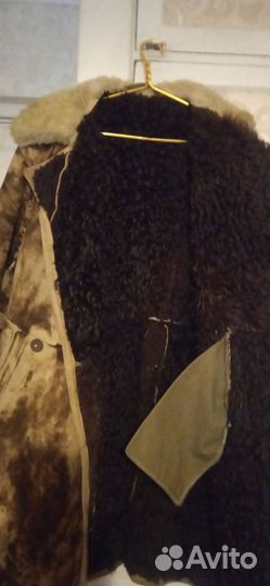 Тулуп мужской из овчины