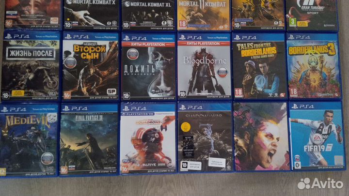 Игры для приставок ps4