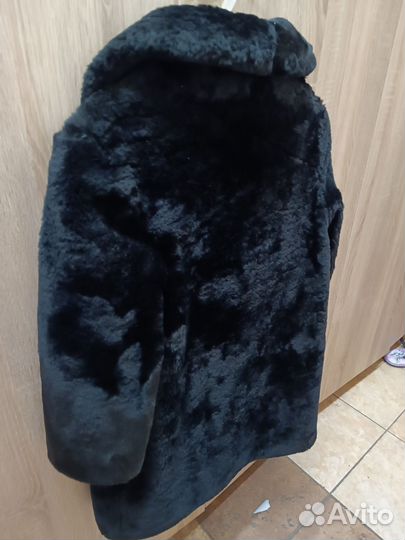 Шуба детская 7-8лет цигейковая