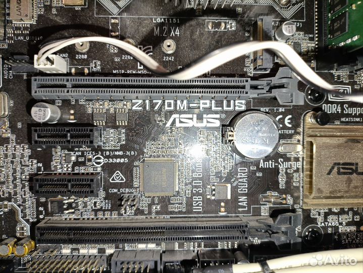 Комплект I5 6500 + asus z170mт +8gb ram